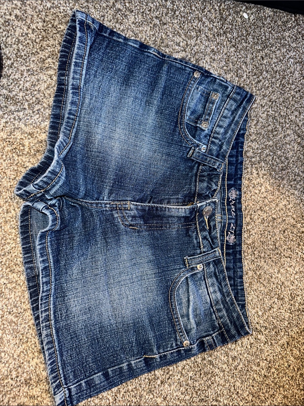 Rue21 Blue Denim Mini Skirt